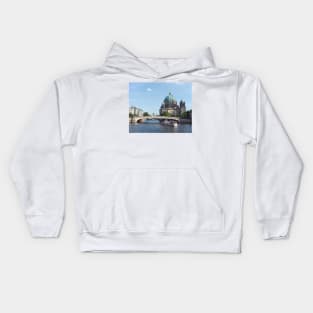 Berlin Cathedral and River Spree, Berlin-Mitte, Berlin, Germany Kids Hoodie